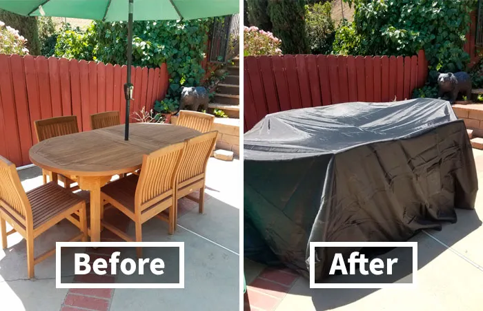 Letting Your Expensive Patio Furniture "Brave The Elements" Is A Bad Idea That Can Be Completely Avoided With A Proper <a Style="Display:inline;" Href="Https://Www.amazon.com/Furniture-Outdoor-Waterproof-General-108/Dp/B09xh2pphy?crid=s7v4wk6ooj8o&dib=eyj2ijoimsj9.wpfalsrajo_xbqytuh-Cstrwyuiwoabyd_wdisvgwmwkwe4jqzljaqjmls8ukbo26eneshyavh7aixo6htbhlcnpsiyukk4p-_7pxhbxojejacqdat37vldsvr-Ok3xpn7oyp3fr0red5oqxcvk2kbnumjihwm8aekuxyirrz4je4vvx7o0nsntkmzgarn1rnqgvhk9nyl90co8dwjnfq10-Bvrgthesvf4mab5r9rutt_etvddvgxa5tb_aex6ygbplerjooytoby9npyj0wiztvtzesno6xjsv-Wpih34.m6anvu0phojrdp4jaf3hzzhxoatjo2jjldw_tcyvmgu&dib_tag=se&keywords=heavy-Duty%2boutdoor%2bfurniture%2bcover&qid=1728978191&sprefix=heavy-Duty%2boutdoor%2bfurniture%2bcover%2caps%2c206&sr=8-7&th=1&linkcode=ll1&tag=bplion-20&linkid=4eb6eec228407f03c7fe54fcc400042e&language=en_us&ref_=as_li_ss_tl" Target="_blank">  <span Style="Font: Inherit; Color: #d74b1f;"> Outdoor Furniture Cover </Span> 