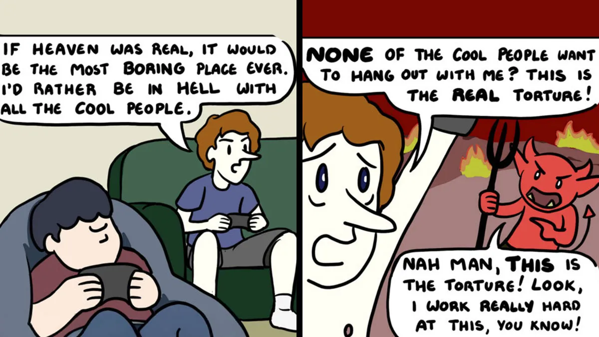 25 New Comics By This Artist That Offer Funny Interpretations Of Everyday Life And Ridiculous Situations