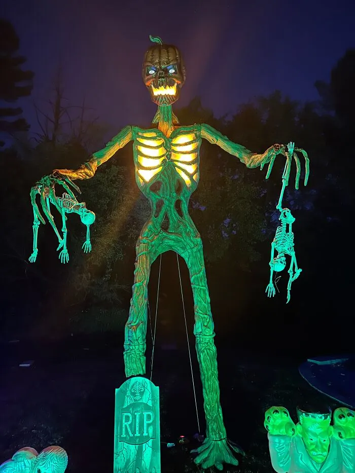 30 Times People Went Above And Beyond When It Came To Decking Out Their Lawn For Halloween