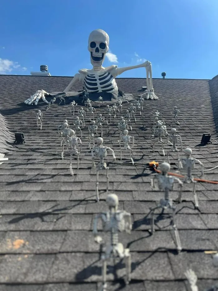 30 Times People Went Above And Beyond When It Came To Decking Out Their Lawn For Halloween