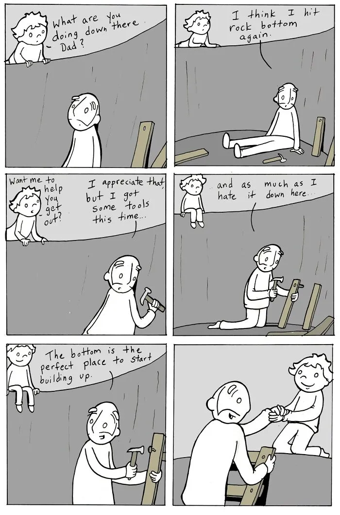 22 Heartfelt Lunarbaboon Comics That Show How Kindness Can Make A Difference (New Pics)