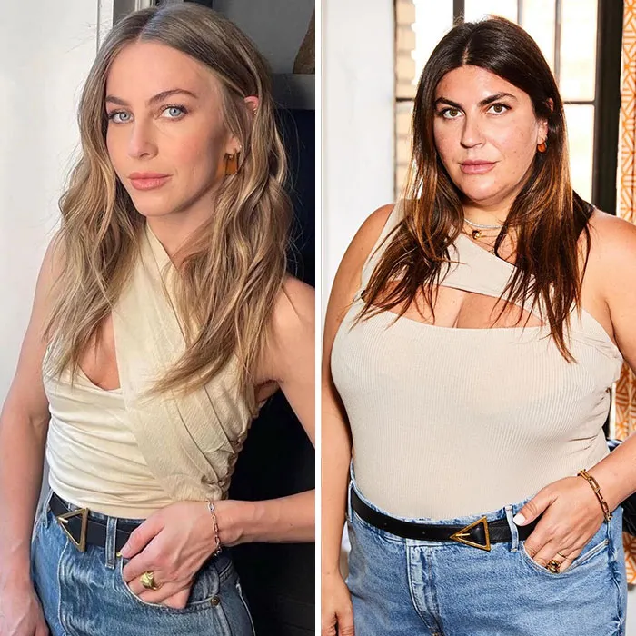 Katie Sturino's Recreation Of Julianne Hough's Look 