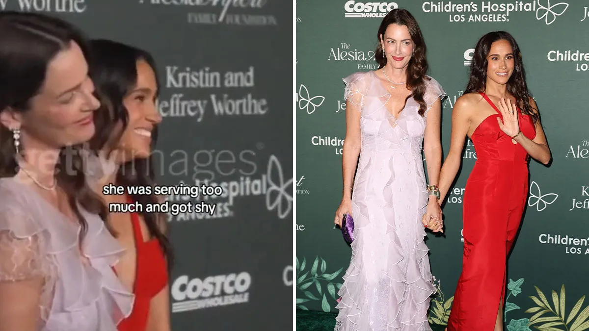 Meghan Markle's "Shy" Red Carpet Moment Captured In Viral Video