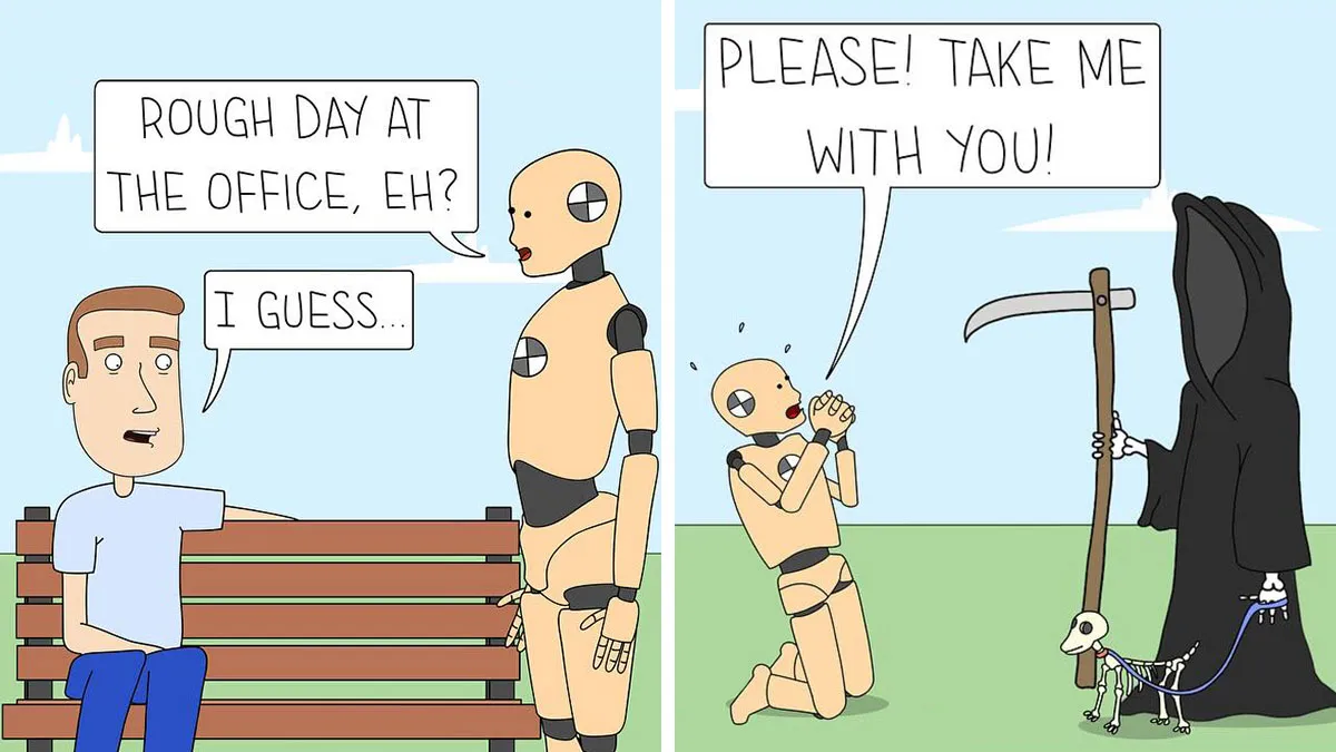 30 Hilariously Absurd Comics By Cartoonist Daniel Matheson (New Pics)