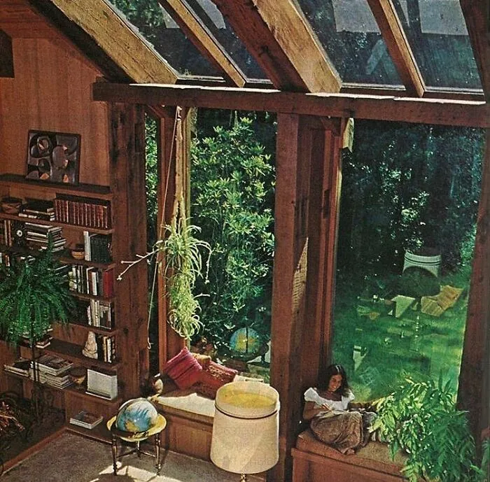 Huge, But Cosy Living Room From The 1970s