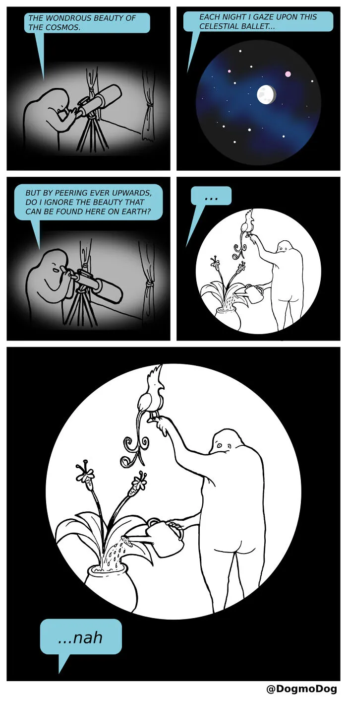 19 Bizarre Comics Infused With Dark Humor And Unexpected Twists By Dogmodog (New Pics)