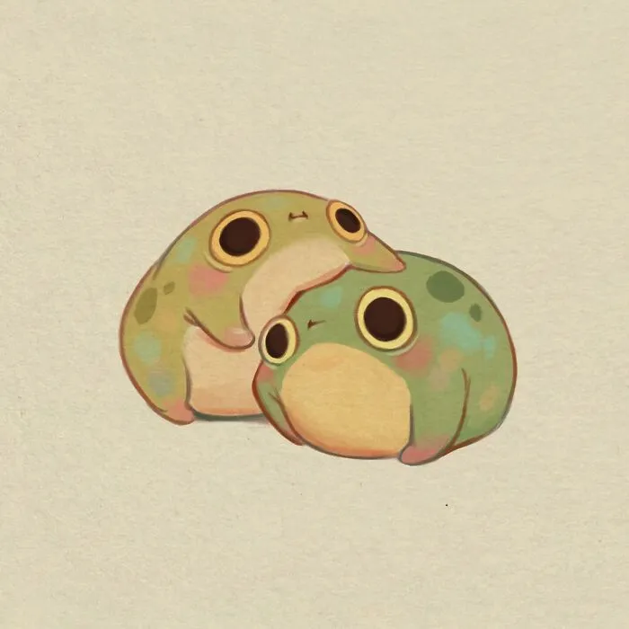 30 Wholesome Frog Illustrations By Lucracia Ray