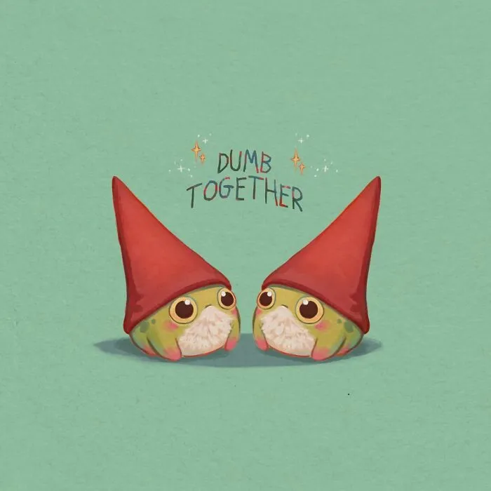 30 Wholesome Frog Illustrations By Lucracia Ray