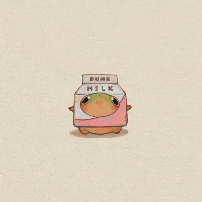 30 Wholesome Frog Illustrations By Lucracia Ray