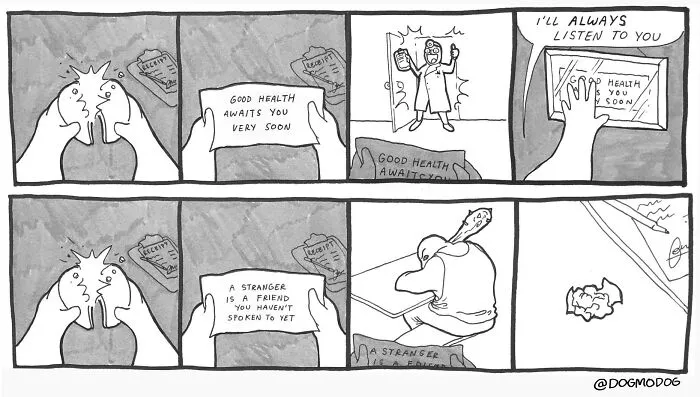 19 Bizarre Comics Infused With Dark Humor And Unexpected Twists By Dogmodog (New Pics)