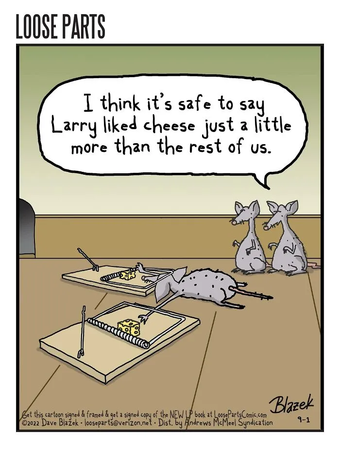 33 Comics With Unexpected Twists, By Dave Blazek