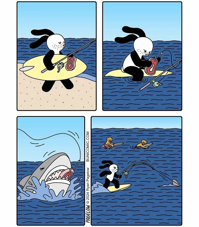 Artist Creates Cute Comics With Not-So-Cute Endings (32 New Pics)