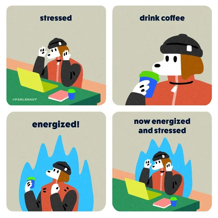 30 Comics By Fablenaut Celebrating The Culture Of Coffee