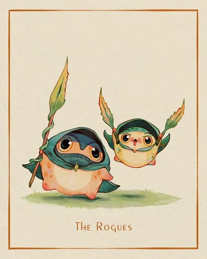 30 Wholesome Frog Illustrations By Lucracia Ray