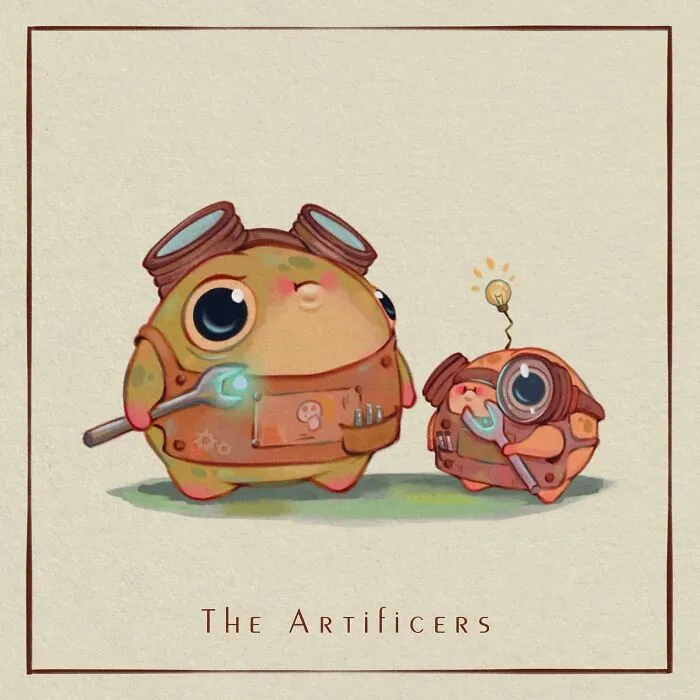 30 Wholesome Frog Illustrations By Lucracia Ray