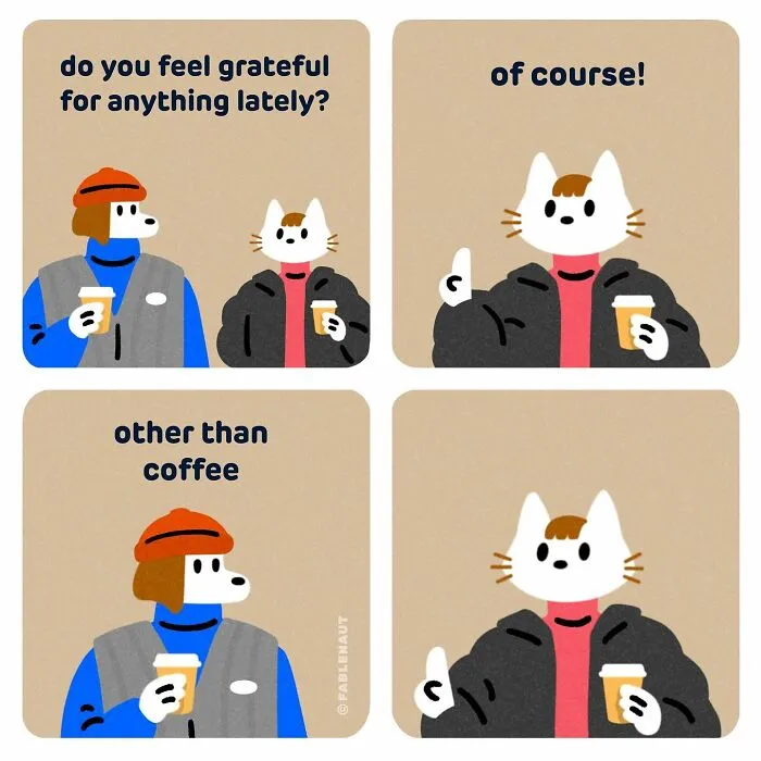 30 Comics By Fablenaut Celebrating The Culture Of Coffee