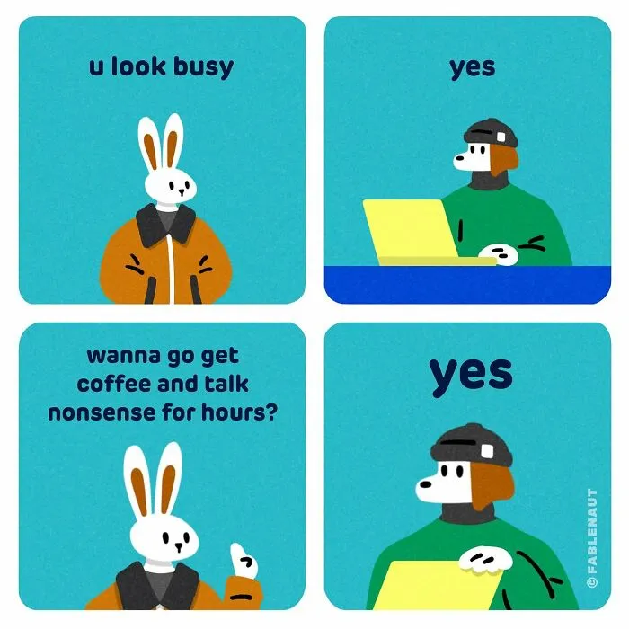 30 Comics By Fablenaut Celebrating The Culture Of Coffee