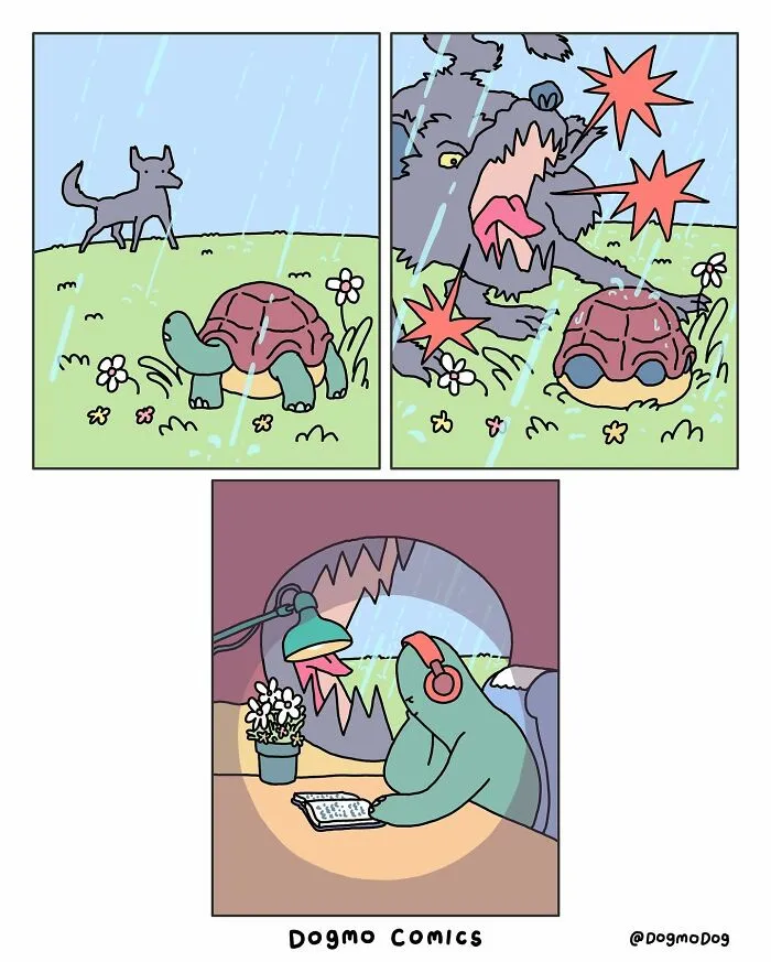 19 Bizarre Comics Infused With Dark Humor And Unexpected Twists By Dogmodog (New Pics)