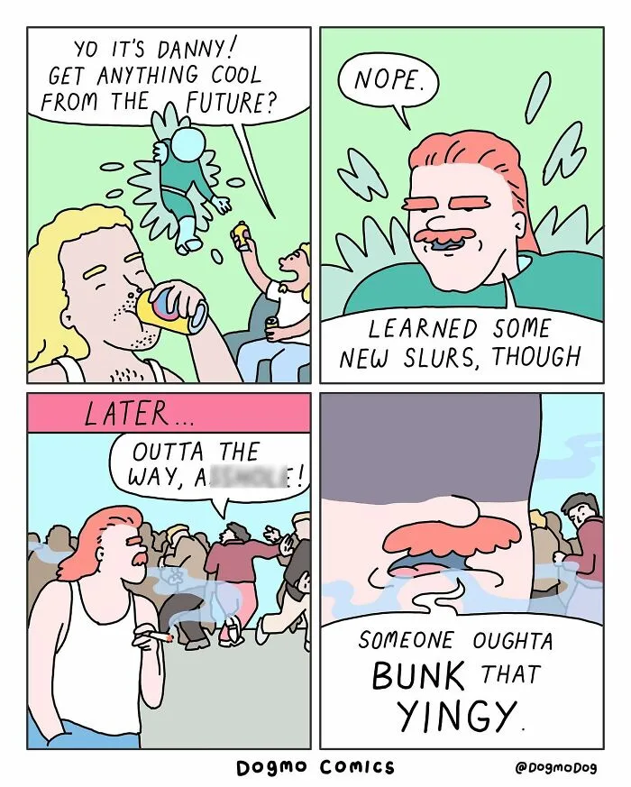 19 Bizarre Comics Infused With Dark Humor And Unexpected Twists By Dogmodog (New Pics)