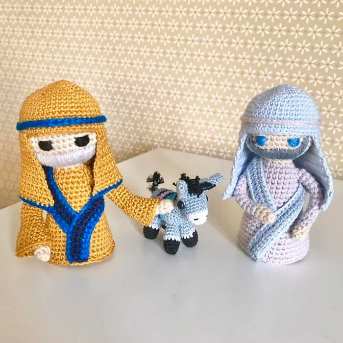 Silent Night Magic – A Cozy Nativity Scene In Crochet