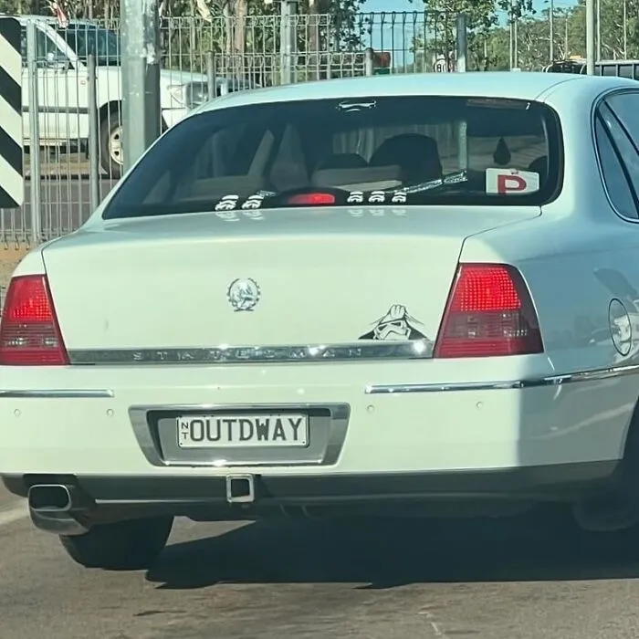 30 "Bogan" License Plates That Vary From Extra Creative To Hilarious And Slightly Cringe