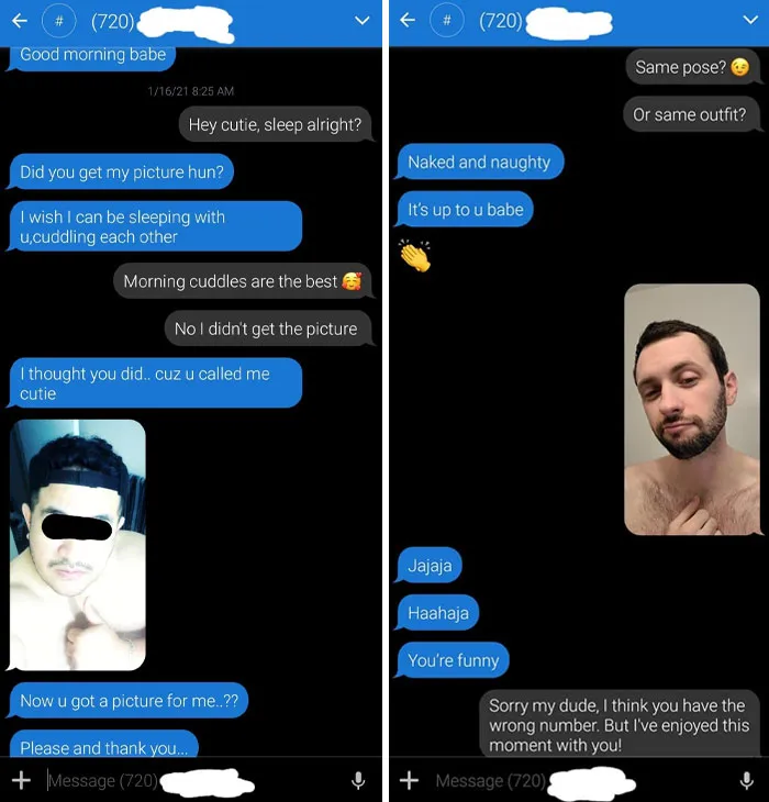 You Won't Believe The "Wrong Number" Text I Got This Morning