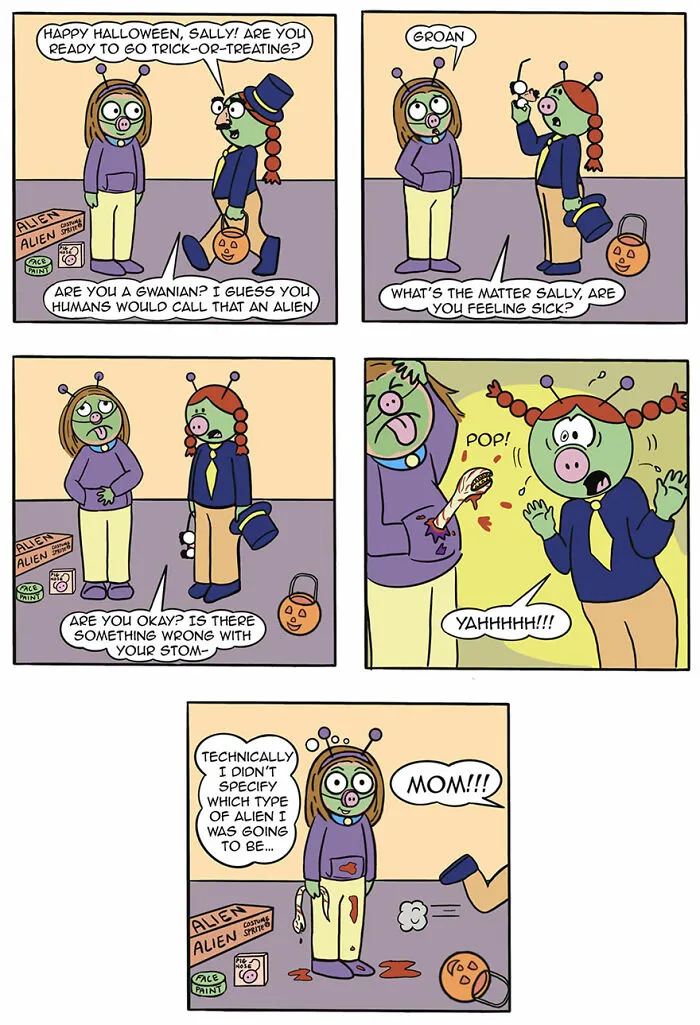 ‘Me, The Family Pet?’ Comic Shows What Life Would Be Like If Aliens Adopted Humans As Pets