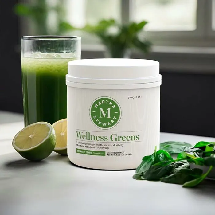 Nourish Your Body With Martha's Carefully Crafted <a Style="Display:inline;" Href="Https://Www.amazon.com/Martha-Stewart-Wellness-Greens-Spirulina/Dp/B0cytk3rvz?ref_=ast_sto_dp" Target="_blank"><span Style="Font: Inherit; Color: #d74b1f;"> Wellness Greens Supplement</Span>, For A Healthy And Vibrant You