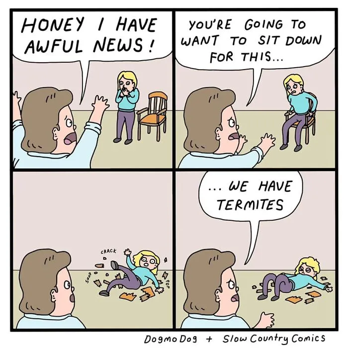 19 Bizarre Comics Infused With Dark Humor And Unexpected Twists By Dogmodog (New Pics)