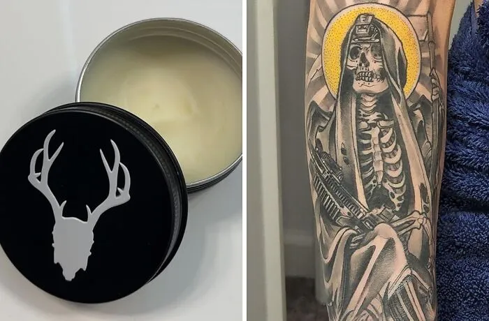 Heal Your Ink In Style With The Wildly Popular <a Style="Display:inline;" Href="Https://Www.amazon.com/Mad-Rabbit-Tattoo-Aftercare-Cream/Dp/B08c6j72kb?ie=utf8&th=1&linkcode=ll1&tag=bpwoodpecker-20&linkid=ed06db4939677b6448418def13c73ba8&language=en_us&ref_=as_li_ss_tl" Target="_blank"><span Style="Font: Inherit; Color: #d74b1f;"> Mad Rabbit Tattoo Balm</Span>