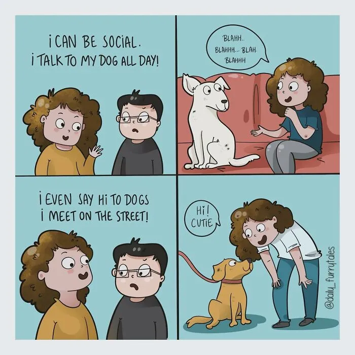 "Daily Furry Tales" Shares 30 New Comics Showing The Everyday Joys Of Living With Dogs