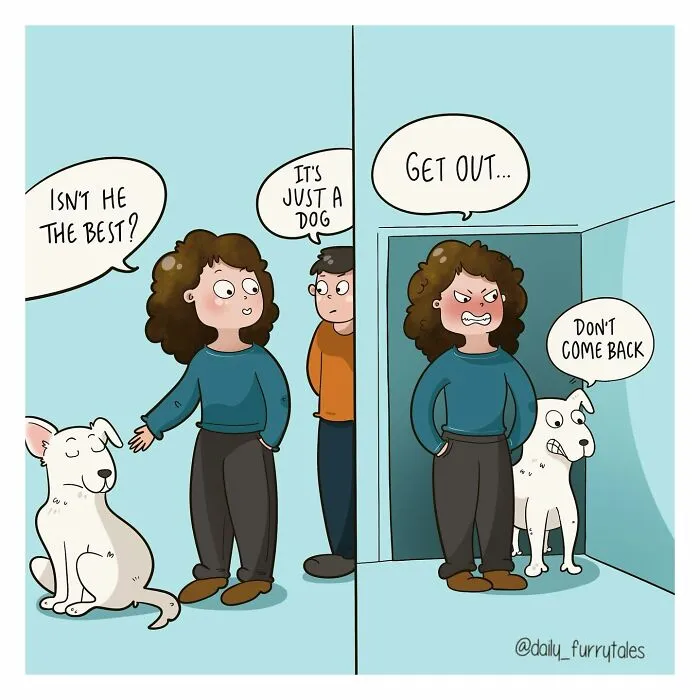 "Daily Furry Tales" Shares 30 New Comics Showing The Everyday Joys Of Living With Dogs