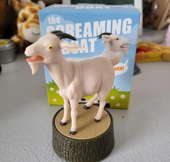 Unleash A Symphony Of Silly Sounds And Laughter With <a Style="Display:inline;" Href="Https://Www.amazon.com/Dp/0762459816?ascsubtag=6338713%2c13%2c39%2cd%2c0%2c0%2cbf-G-Ki%2c0%3a0%2c18692415%2c0%2c0%2c0&linkcode=ll1&tag=bpcrocodile-20&linkid=93688d96c6b84a1af2c92cc15bbd3faa&language=en_us&ref_=as_li_ss_tl" Target="_blank"><span Style="Font: Inherit; Color: #d74b1f;"> The Screaming Goat</Span>, A Ridiculously Entertaining Novelty Toy That's Guaranteed To Bring Smiles And Giggles To Anyone Within Earshot