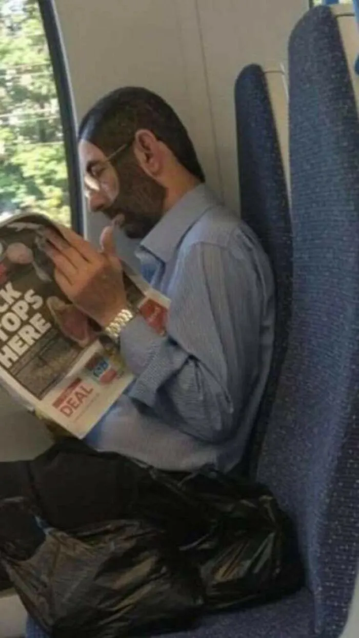 Es como una máscara de esquí