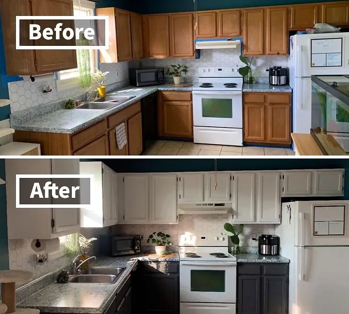 Give Your Rental's Kitchen A Fresh New Look Without The Renovation With A <a Style="Display:inline;" Href="Https://Www.amazon.com/Nuvo-Titanium-Infusion-Cabinet-Makeover/Dp/B00bipij1i?ie=utf8&th=1&linkcode=ll1&tag=bpgecko-20&linkid=a6831475c9dc3d92b3a25cad253adca9&language=en_us&ref_=as_li_ss_tl" Target="_blank"><span Style="Font: Inherit; Color: #d74b1f;"> Cabinet Makeover Kit</Span>