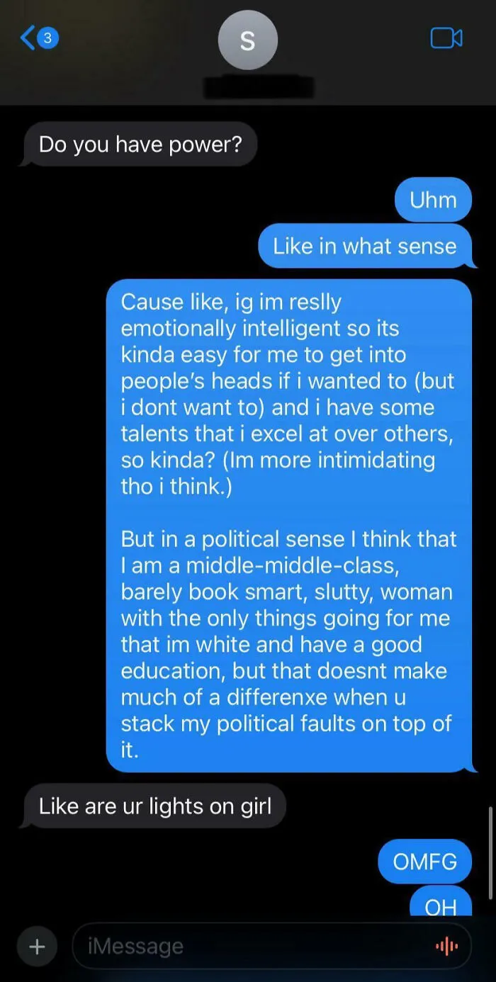 My GF Texting Her Friend