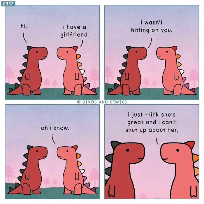 30 New “Dinosaur Couch” Comics Exploring Complex Emotions And Mental Health
