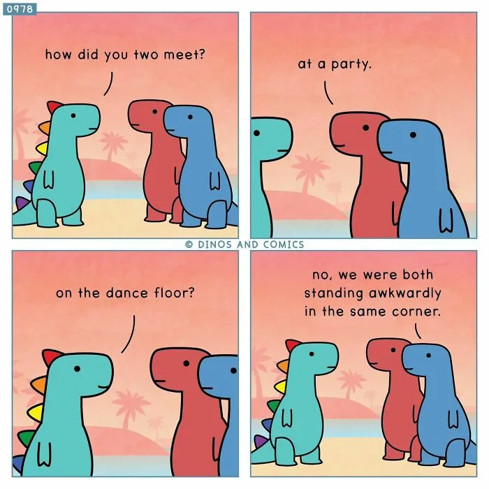 30 New “Dinosaur Couch” Comics Exploring Complex Emotions And Mental Health