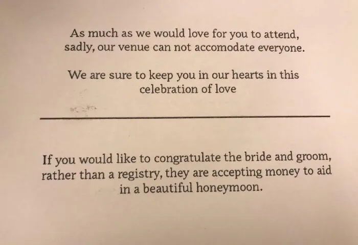 We Sent You This Card So Send Us Money