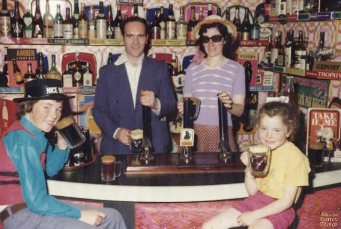 When I Was A Kid My Family Decided To Take A Vacation To Blackpool, England. This Picture Is Perhaps The Only Family Portrait I Have From My Youth. I Treasure It!