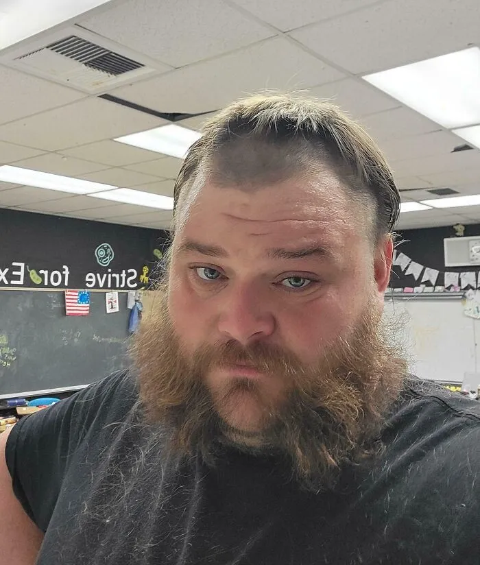 I Let My 8th Grade Graduates Cut My Hair Each Year. This Year They Gave Me The Full Van Buren