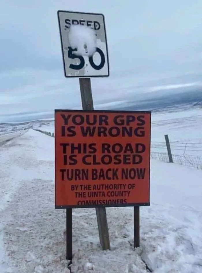 Turn Back Now!