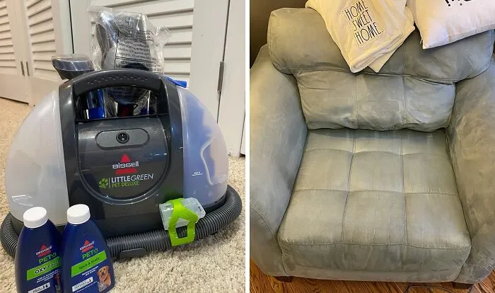 Cleaning Just Got A Whole Lot Greener (And More Adorable!) With The Compact, Yet Mighty<a Style="Display:inline;" Href="Https://Www.amazon.com/Bissell-Multi-Purpose-Portable-Upholstery-1400b/Dp/B0016hf5gk?ie=utf8&linkcode=ll1&tag=bplynx-20&linkid=95bff96e407805b812c59bb5e1a1d7ee&language=en_us&ref_=as_li_ss_tl" Target="_blank"> <span Style="Font: Inherit; Color: #d74b1f;"> Bissell Little Green Cleaner</Span>