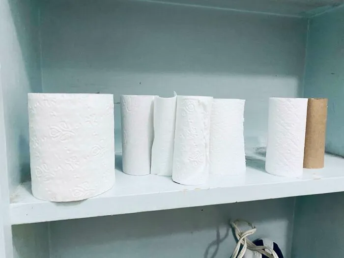 El cementerio de papel higiénico de mi novio