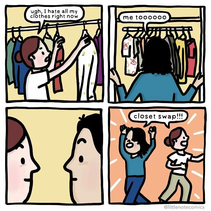 Artist Continues To Illustrate Relatable And Cute Comics Featuring Relationship Quirks (22 New Pics)