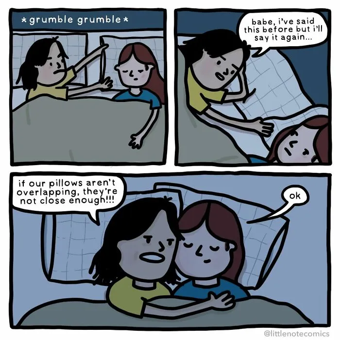 Artist Continues To Illustrate Relatable And Cute Comics Featuring Relationship Quirks (22 New Pics)