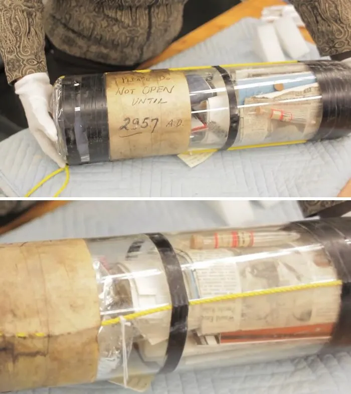 Time Capsule Found During Construction At Mit