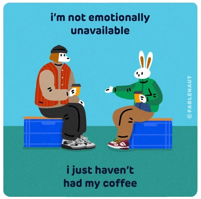 30 Comics By Fablenaut Celebrating The Culture Of Coffee