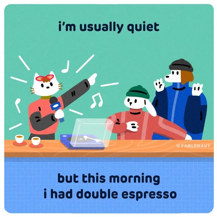 30 Comics By Fablenaut Celebrating The Culture Of Coffee