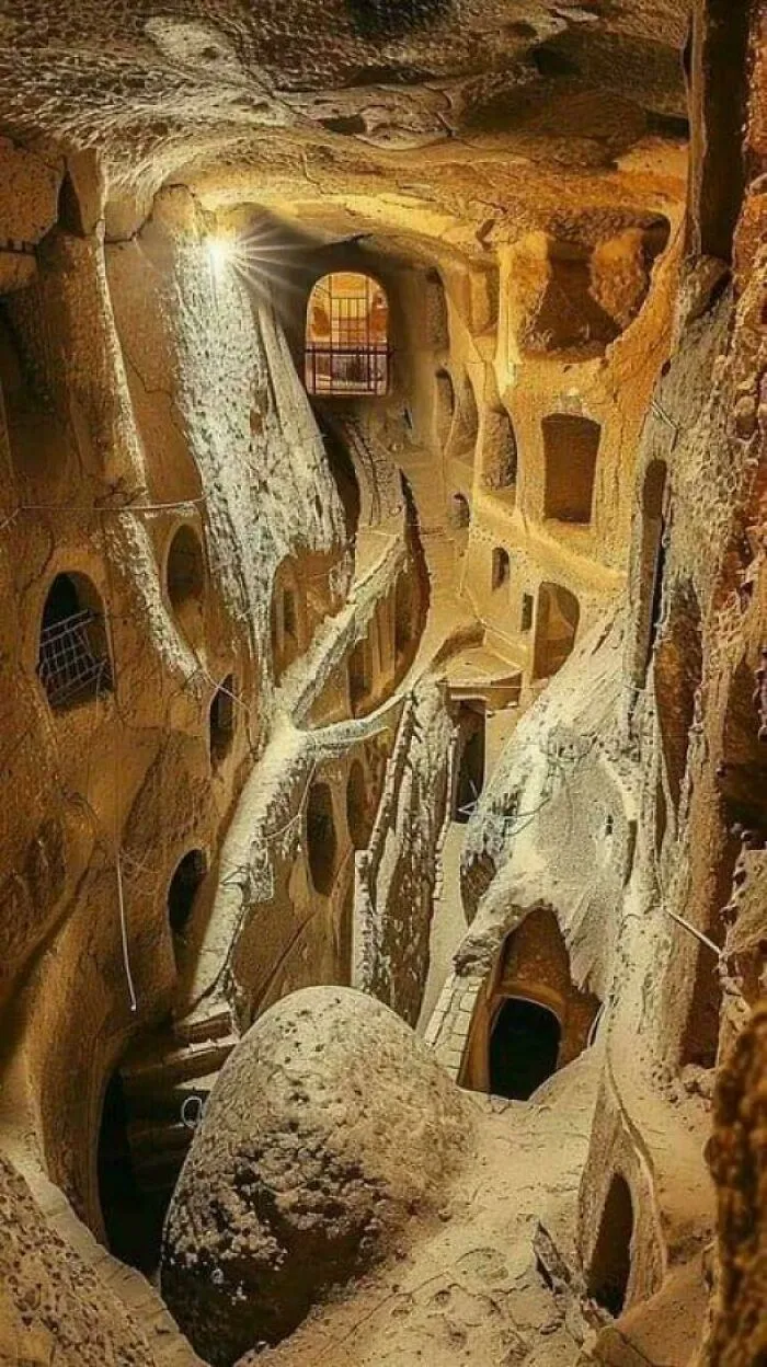 ¿Cómo construyeron esta ciudad subterránea a 85 metros de profundidad hace 2.500 años?